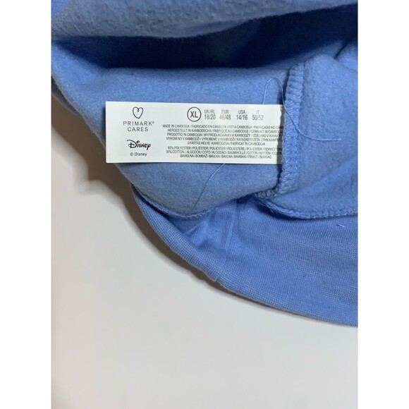 Disney Classics Alice in Wonderland Sweatshirt Graphic Blue XL Whimsy Fantasy - Picture 8 of 9